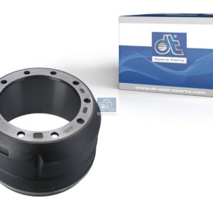 DT Spare Parts 10.13200 Brake drum, D: 420 mm, 10 bores, b: 23 mm, P: 335 mm, d: 290 mm, H: 275 mm, B: 214 mm