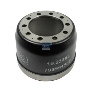 DT Spare Parts 10.13203 Brake drum, D: 300 mm, 10 bores, b: 23 mm, P: 225 mm, d: 190 mm, H: 260 mm, B: 209 mm
