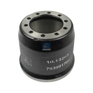 DT Spare Parts 10.13205 Brake drum, D: 300 mm, 10 bores, b: 23 mm, P: 225 mm, d: 190 mm, H: 295 mm, B: 214 mm