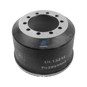 DT Spare Parts 10.13212 Brake drum, D: 360 mm, 10 bores, b: 23 mm, P: 225 mm, d: 190 mm, H: 260 mm, B: 200 mm