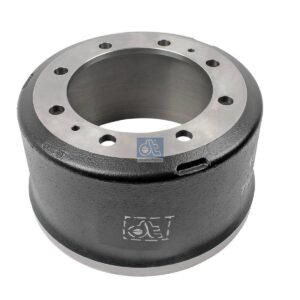 DT Spare Parts 10.13223 Brake drum, D: 360 mm, 8 bores, b: 23 mm, P: 275 mm, d: 230 mm, H: 221 mm, B: 197 mm