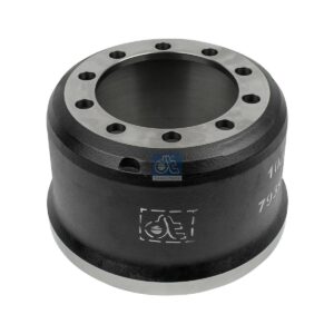 DT Spare Parts 10.13226 Brake drum, D: 300 mm, 10 bores, b: 23 mm, P: 225 mm, d: 190 mm, H: 210 mm, B: 180 mm