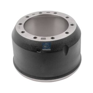 DT Spare Parts 10.13228 Brake drum, D: 420 mm, 10 bores, b: 23 mm, P: 335 mm, d: 290 mm, H: 284 mm, B: 200 mm