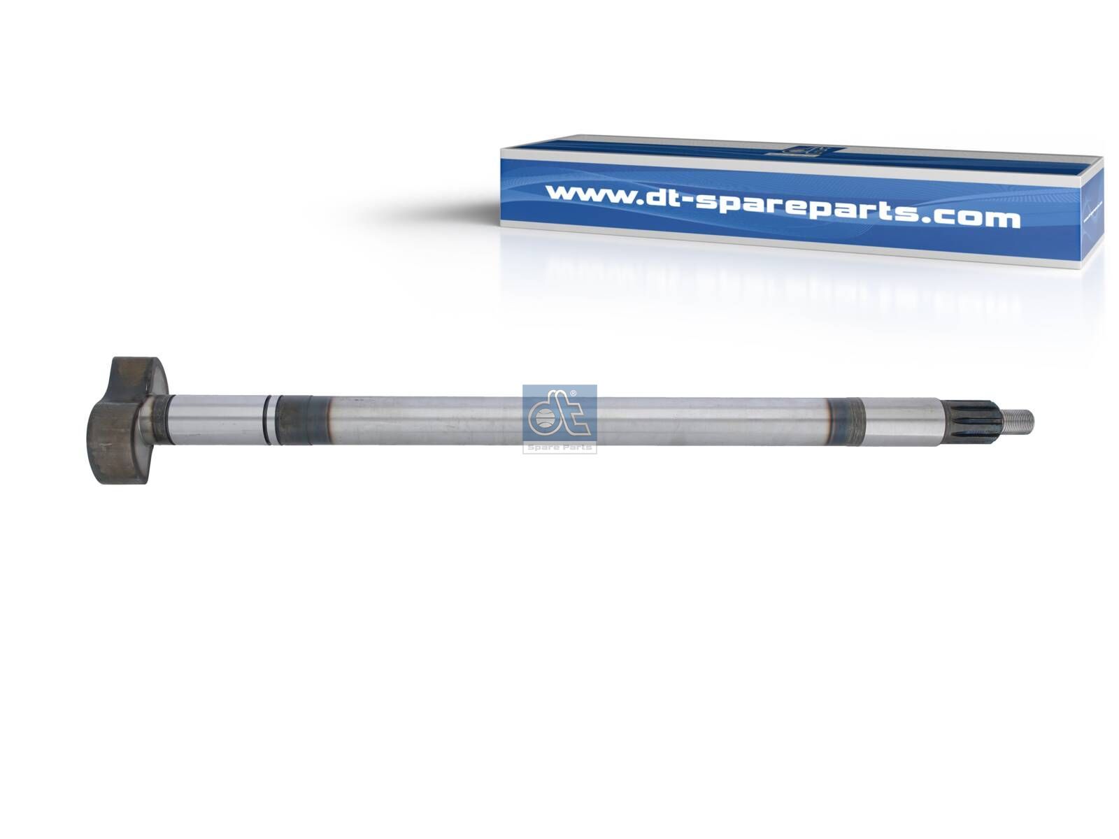 DT Spare Parts 10.13542 Brake camshaft, left, D: 42 mm, L1: 770 mm, L3: 649.5 mm, 10 teeth