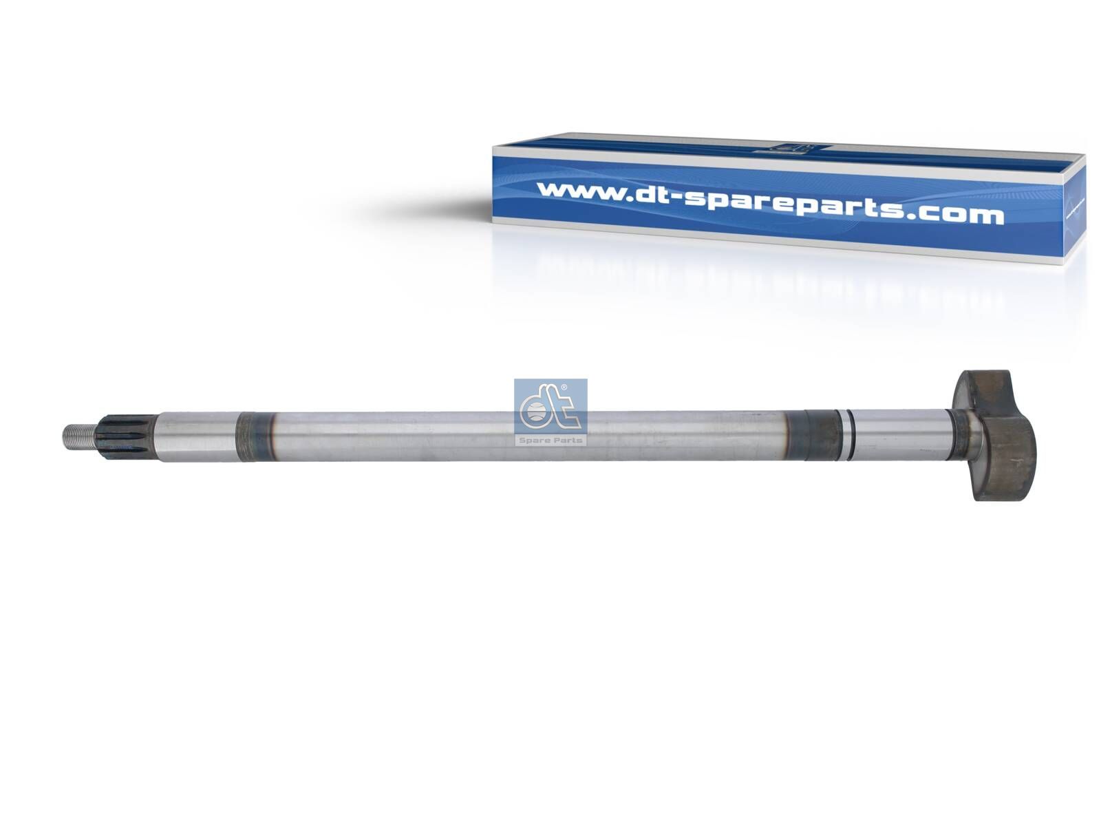 DT Spare Parts 10.13543 Brake camshaft, right, D: 42 mm, L1: 770 mm, L3: 649.5 mm, 10 teeth