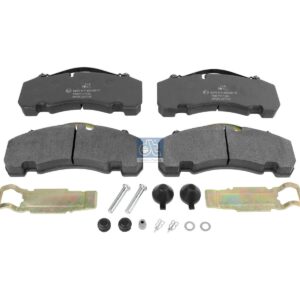DT Spare Parts 10.14000 Disc brake pad kit, W: 248 mm, S: 30 mm, H: 109 mm