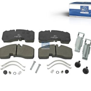 DT Spare Parts 10.14001 Disc brake pad kit, W: 210.5 mm, S: 29.8 mm, H: 92.7 mm