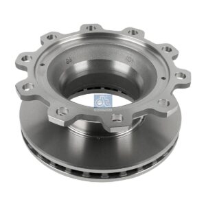 DT Spare Parts 10.14100 Brake disc, D: 377 mm, 10 bores, b: 23 mm, P: 335 mm, d: 290 mm, H: 159.5 mm, S: 45 mm, s: 37 mm