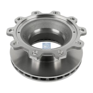 DT Spare Parts 10.14101 Brake disc, D: 377 mm, 10 bores, b: 23 mm, P: 335 mm, d: 290 mm, H: 159.5 mm, S: 45 mm, s: 37 mm