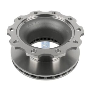 DT Spare Parts 10.14103 Brake disc, D: 377 mm, 10 bores, b: 23 mm, P: 335 mm, d: 290 mm, H: 169.5 mm, S: 45 mm, s: 37 mm