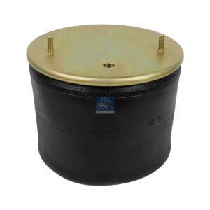 DT Spare Parts 10.16010 Air spring, with plastic piston, D: 310 mm, Dmax: 380 mm, M12 x 1,75, M22 x 1,5, L: 340 mm