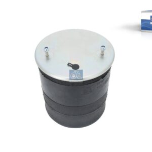 DT Spare Parts 10.16011 Air spring, with steel piston, D: 310 mm, Dmax: 390 mm, M12 x 1,75, M22 x 1,5, L: 415 mm