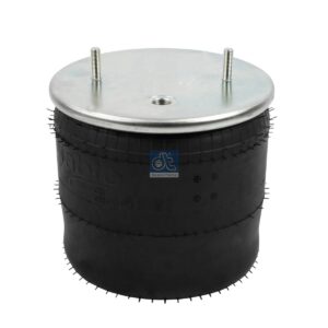 DT Spare Parts 10.16024 Air spring, without piston, D1: 240 mm, D2: 260 mm, M12 x 1,75, M22 x 1,5, L: 422 mm