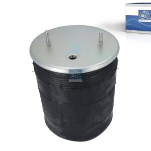 DT Spare Parts 10.16037 Air spring, with plastic piston, D: 259 mm, Dmax: 287 mm, M12, M22 x 1,5, L: 520 mm