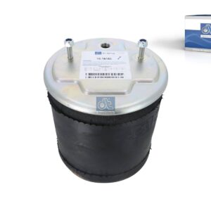 DT Spare Parts 10.16053 Air spring, with plastic piston, D: 259 mm, Dmax: 300 mm, M12 x 1,75, M16, M22 x 1,5, L: 385 mm