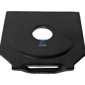 DT Spare Parts 10.16240 Plate, b: 30 mm, L: 125 mm, W: 120 mm, S: 5 mm, H: 11 mm, ISO 2768