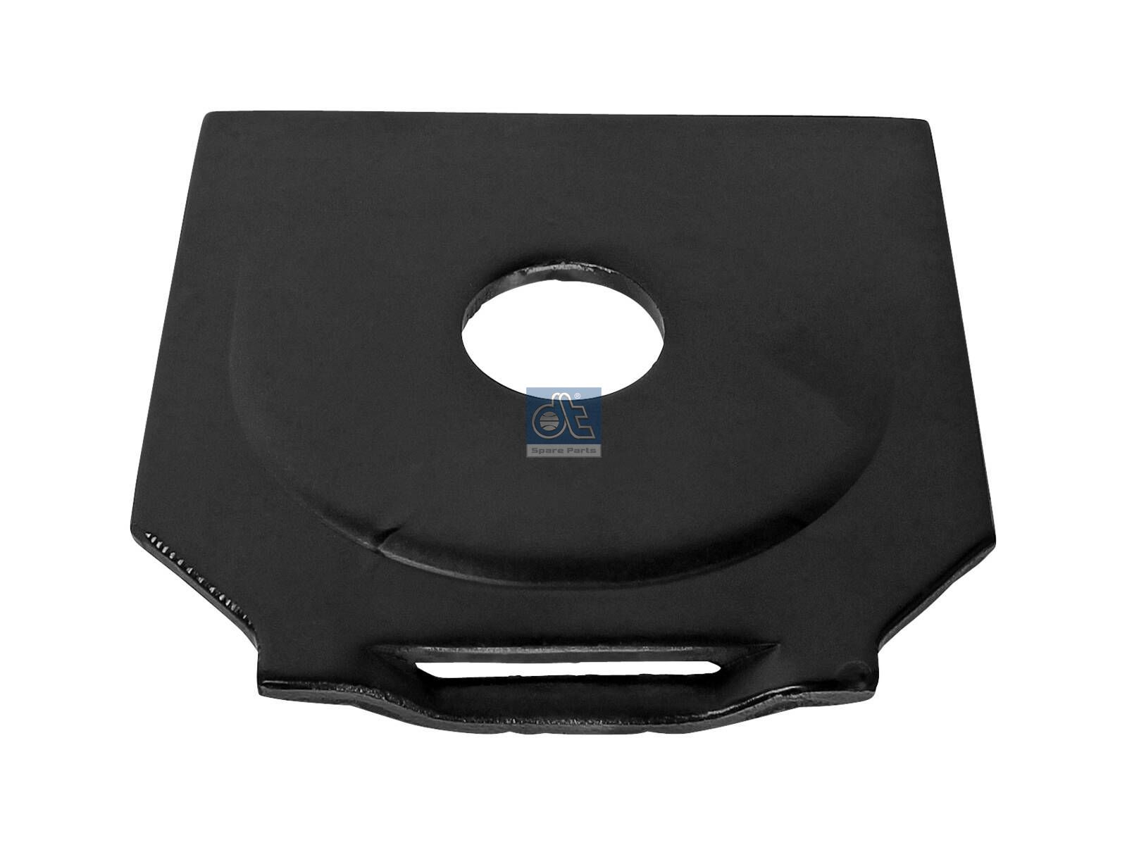 DT Spare Parts 10.16240 Plate, b: 30 mm, L: 125 mm, W: 120 mm, S: 5 mm, H: 11 mm, ISO 2768