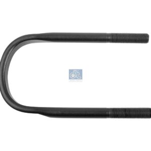 DT Spare Parts 10.16302 U-bolt, r: 40 mm, R: 90 mm, M22 x 2,5, LTh: 80 mm, L: 280 mm, w: 128 mm, 10.9
