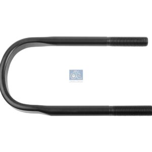 DT Spare Parts 10.16303 U-bolt, r: 40 mm, R: 90 mm, M22 x 2,5, LTh: 80 mm, L: 290 mm, w: 128 mm, 10.9