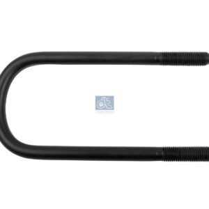 DT Spare Parts 10.16305 U-bolt, r: 40 mm, R: 90 mm, M24 x 3, LTh: 70 mm, L: 320 mm, w: 128 mm, 10.9