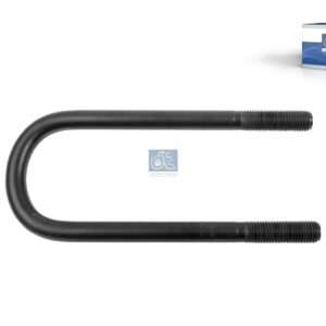DT Spare Parts 10.16307 U-bolt, r: 35 mm, R: 55 mm, M24 x 3, LTh: 80 mm, L: 308 mm, w: 101 mm, 10.9