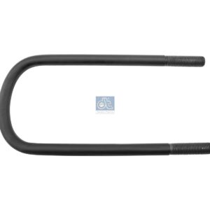 DT Spare Parts 10.16310 U-bolt, r: 50 mm, R: 135 mm, M24 x 3, LTh: 75 mm, L: 400 mm, w: 156 mm