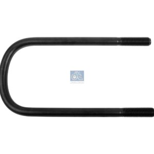 DT Spare Parts 10.16312 U-bolt, r: 50 mm, R: 135 mm, M24 x 3, LTh: 75 mm, L: 365 mm, w: 156 mm