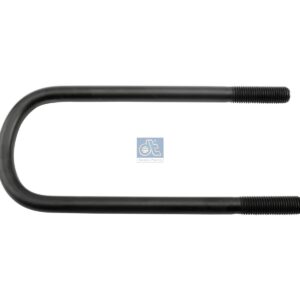 DT Spare Parts 10.16315 U-bolt, r: 45 mm, R: 90 mm, M24 x 3, LTh: 75 mm, L: 365 mm, w: 128 mm