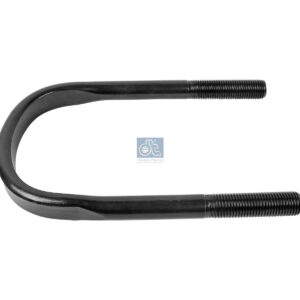 DT Spare Parts 10.16318 U-bolt, r: 48 mm, M22 x 2,5, LTh: 80 mm, L: 256 mm, w: 128 mm, 10.9