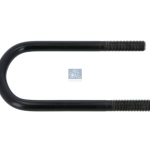 DT Spare Parts 10.16327 U-bolt, r: 35 mm, R: 84 mm, M24 x 3, LTh: 80 mm, L: 285 mm, w: 129 mm