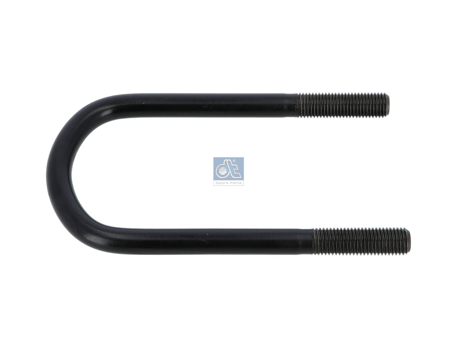 DT Spare Parts 10.16327 U-bolt, r: 35 mm, R: 84 mm, M24 x 3, LTh: 80 mm, L: 285 mm, w: 129 mm
