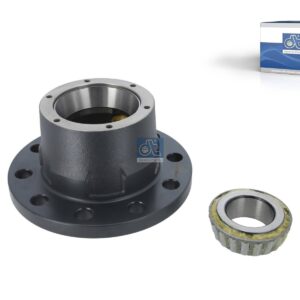 DT Spare Parts 10.20411 Wheel hub, with bearing