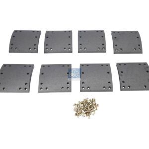 DT Spare Parts 10.23009 Drum brake lining kit, axle kit, W: 177.3 mm, S: 22.6 mm