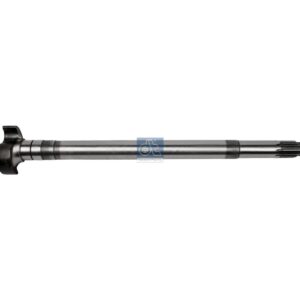 DT Spare Parts 10.23101 Brake camshaft, left, D: 42 mm, L1: 631.8 mm, L3: 587.5 mm, 10 teeth