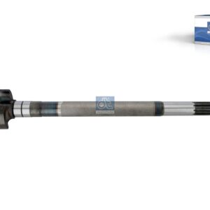 DT Spare Parts 10.23103 Brake camshaft, left, D: 42 mm, L1: 569.8 mm, L3: 525.5 mm, 10 teeth