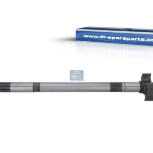 DT Spare Parts 10.23105 Brake camshaft, right, D: 38 mm, L1: 569.8 mm, L3: 525.5 mm, 10 teeth