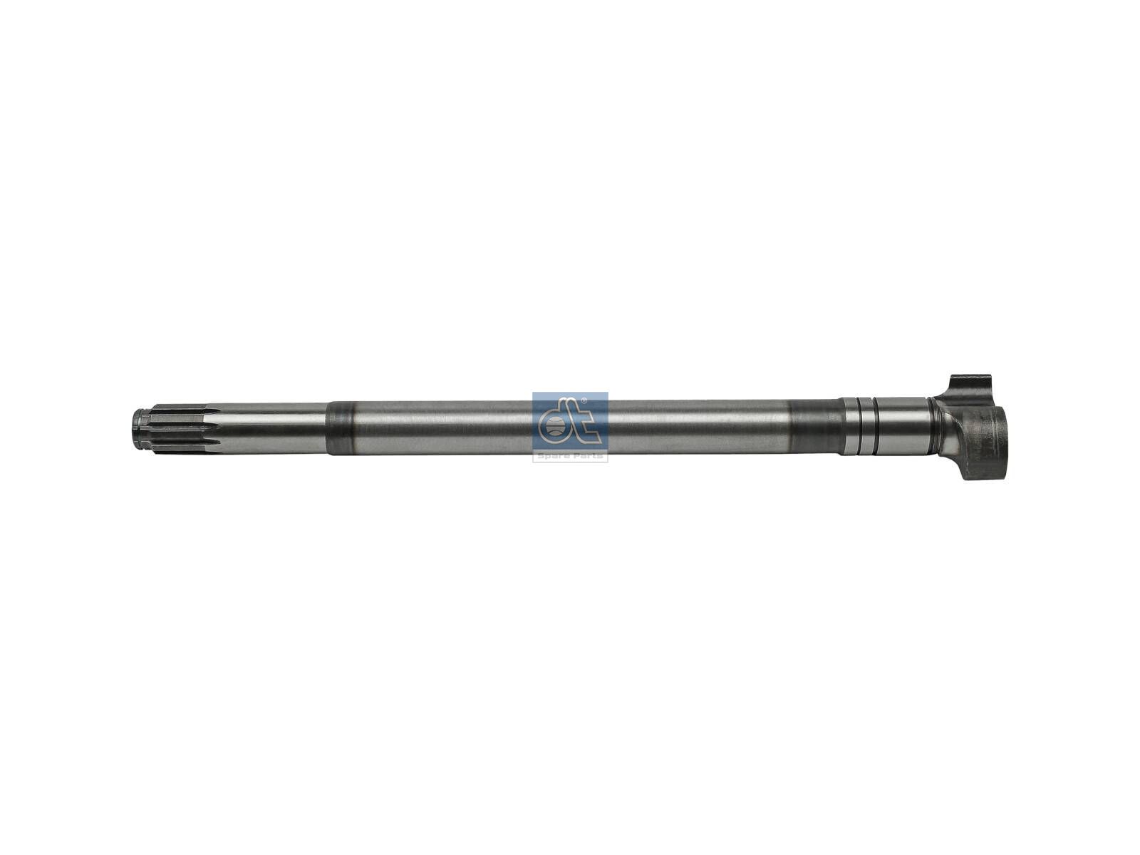 DT Spare Parts 10.23123 Brake camshaft, right, D: 42 mm, L1: 619.3 mm, L3: 575 mm, 10 teeth