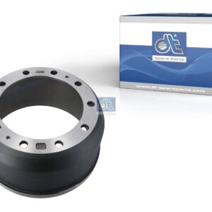 DT Spare Parts 10.23202 Brake drum, D: 419 mm, 10 bores, b: 24.5 mm, P: 335 mm, d: 282 mm, H: 237 mm, B: 187 mm