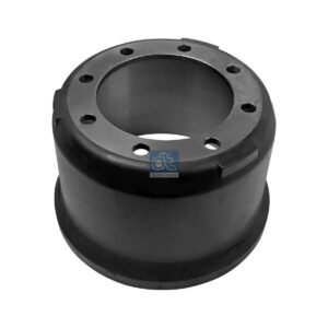 DT Spare Parts 10.23205 Brake drum, D: 351 mm, 8 bores, b: 24.4 mm, P: 275 mm, d: 225.6 mm, H: 262.5 mm, B: 221 mm