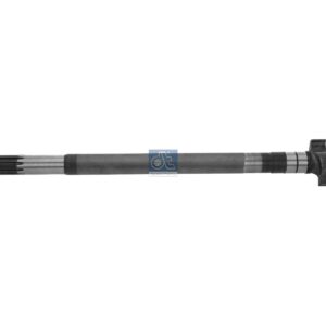 DT Spare Parts 10.23407 Brake camshaft, right, D: 42 mm, L1: 654.3 mm, L3: 610 mm, 10 teeth