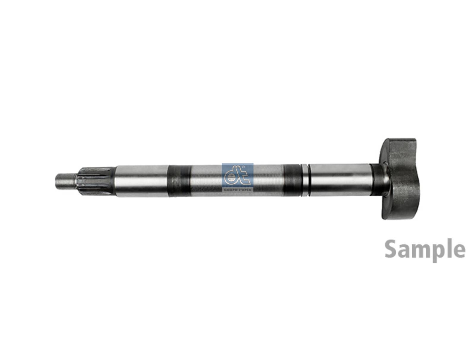 DT Spare Parts 10.23411 Brake camshaft, right, D: 42 mm, L1: 461 mm, L3: 416.7 mm, 10 teeth