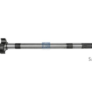 DT Spare Parts 10.23412 Brake camshaft, left, D: 42 mm, L1: 612.8 mm, L3: 568.5 mm, 10 teeth