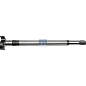DT Spare Parts 10.23420 Brake camshaft, left, D: 42 mm, L1: 631.8 mm, L3: 587.5 mm, 10 teeth