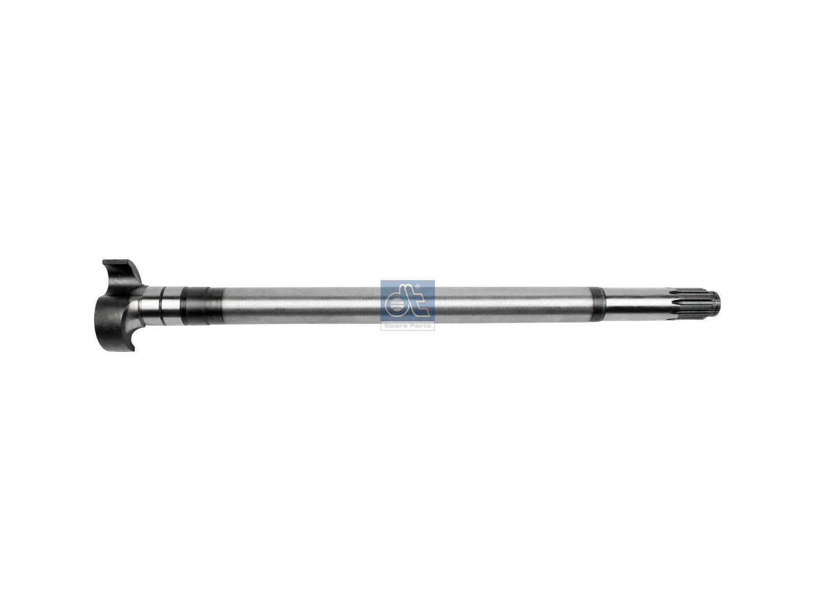 DT Spare Parts 10.23422 Brake camshaft, left, D: 42 mm, L1: 681.3 mm, L3: 637 mm, 10 teeth
