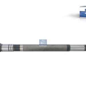 DT Spare Parts 10.23428 Brake camshaft, left, D: 42 mm, L1: 569.8 mm, L3: 525.5 mm, 10 teeth