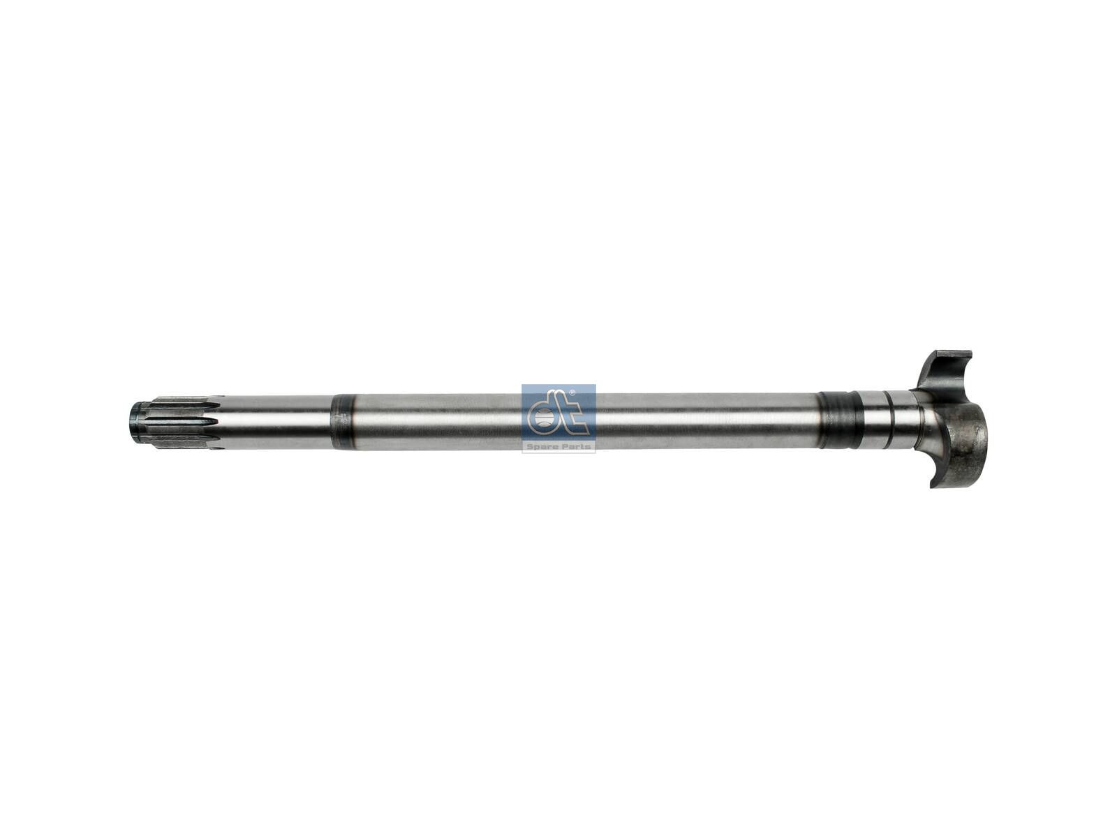 DT Spare Parts 10.23437 Brake camshaft, right, D: 42 mm, L1: 593.3 mm, L3: 549 mm, 10 teeth