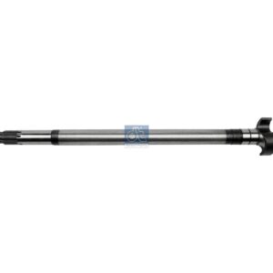 DT Spare Parts 10.23443 Brake camshaft, right, D: 42 mm, L1: 707.6 mm, L3: 663.3 mm, 10 teeth