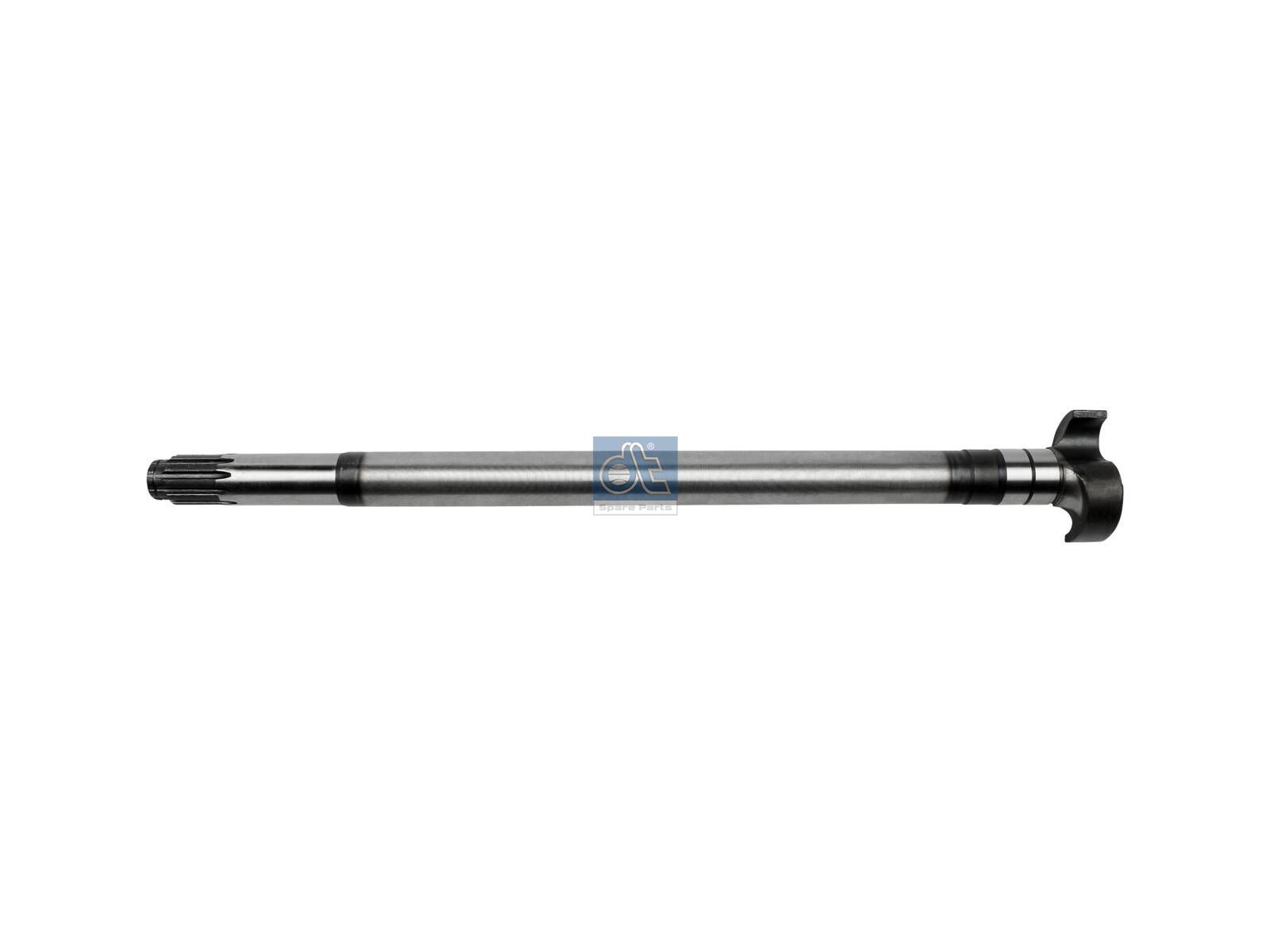 DT Spare Parts 10.23443 Brake camshaft, right, D: 42 mm, L1: 707.6 mm, L3: 663.3 mm, 10 teeth