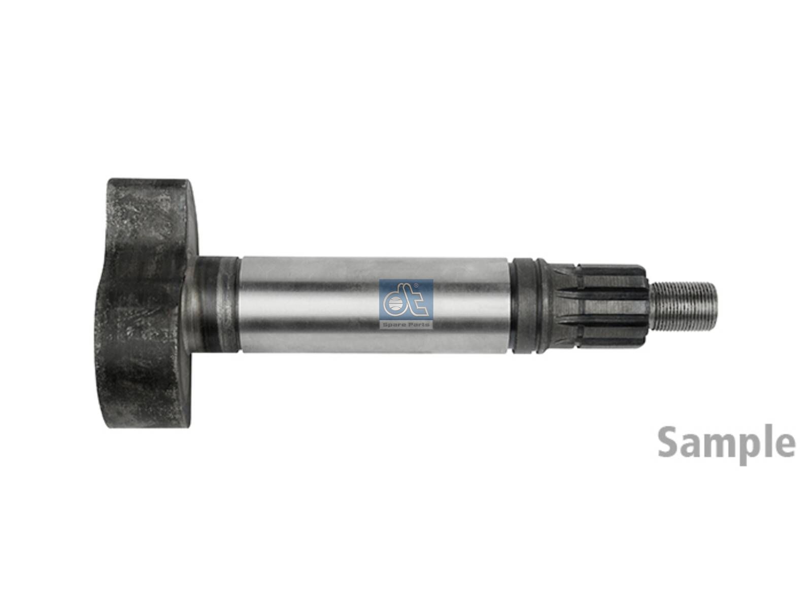DT Spare Parts 10.23446 Brake camshaft, left, D: 42 mm, L1: 293.3 mm, L3: 249 mm, 10 teeth