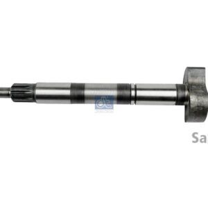 DT Spare Parts 10.23461 Brake camshaft, right, D: 42 mm, L1: 413.6 mm, L3: 368.6 mm, 10 teeth